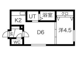 Jentile43°の物件間取画像